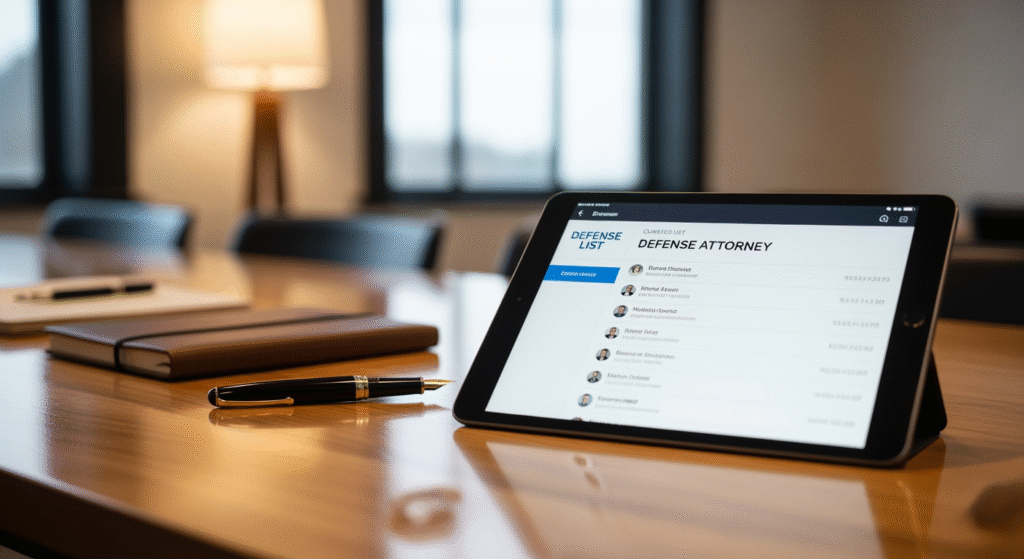 How I Built a Curated Defense Attorney List Local Residents Can Trust