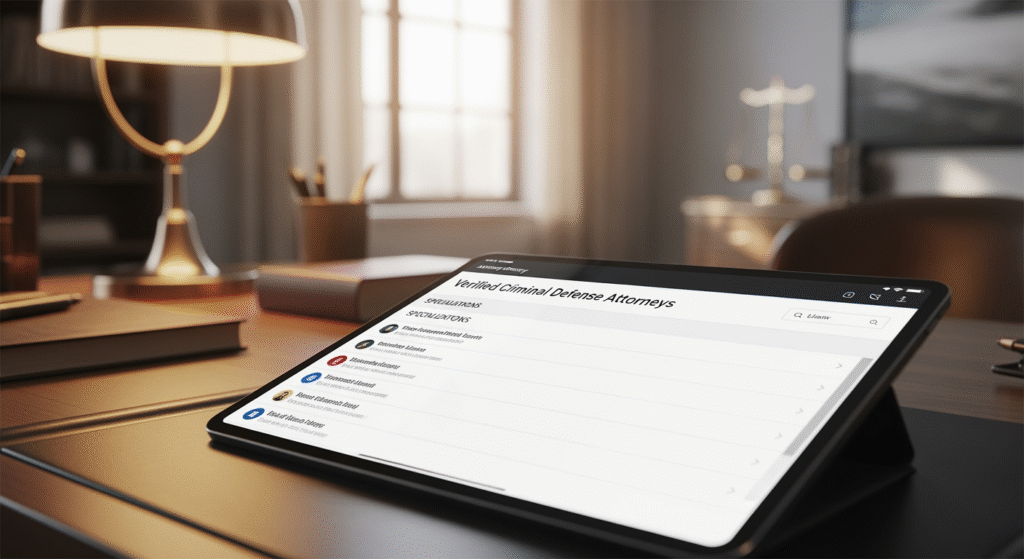 How to Use a verified criminal defense attorney list to Find the Right Lawyer Fast
